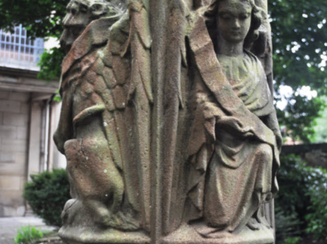 Walmesley Monument in front of the Church of St John